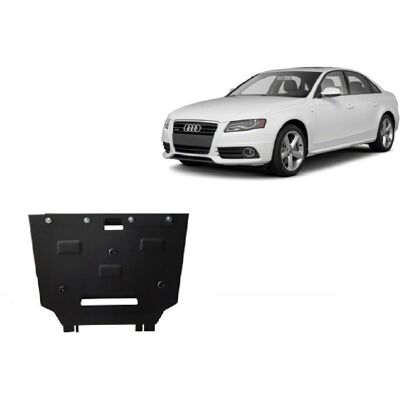 Audi A4 B8 Metallischer Getriebeschutz - Fahrzeugschutz Audi A4 B8 Metallischer Getriebeschutz - Fahrzeugschutz
