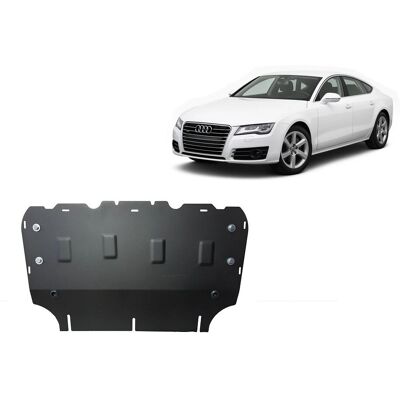 Protector metálico del motor Audi A7 - Protege motor y radiador Protector metálico del motor Audi A7 - Protege motor y radiador