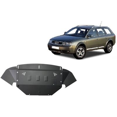 Protector de motor metálico Audi A6 Allroad - Protección de coche Protector de motor metálico Audi A6 Allroad - Protección de coche