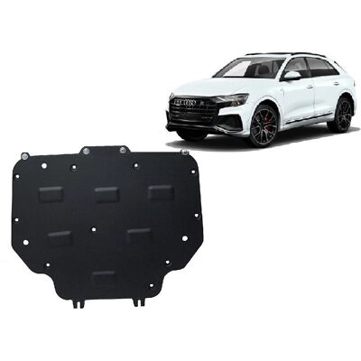 Audi Q8 Metal Transmission Guard - 2018-2025 Audi Q8 Metal Transmission Guard - 2018-2025