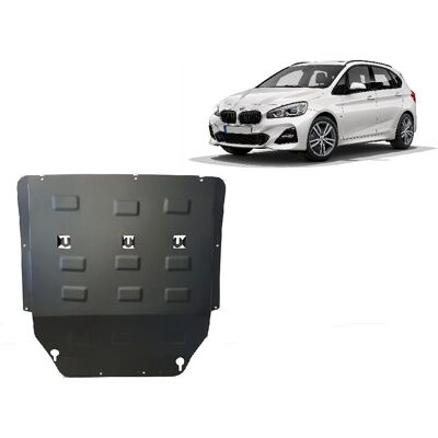 BMW F45 Kovový kryt motoru - Chrání motor, převodovku, chladič BMW F45 Kovový kryt motoru - Chrání motor, převodovku, chladič
