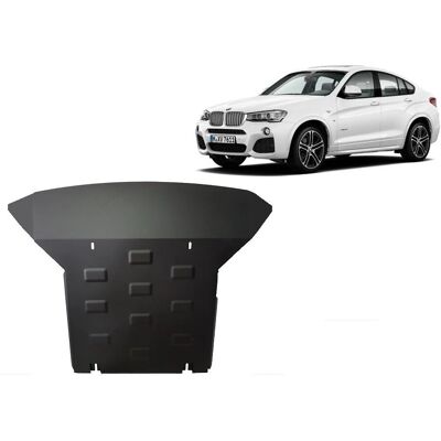 BMW X4 Protecție motorică metalică - Protejează motor, radiator, bara față BMW X4 Protecție motorică metalică - Protejează motor, radiator, bara față