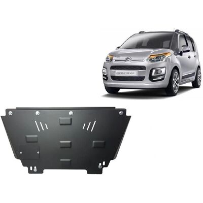 Metalen bumper voor Citroen C3 - Beschermt motor en versnellingsbak Metalen bumper voor Citroen C3 - Beschermt motor en versnellingsbak