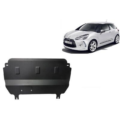 Citroen DS3 Metalen Onderbody Beschermplaat Citroen DS3 Metalen Onderbody Beschermplaat