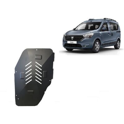 Kovová ochrana nádrže Dacia DOKKER - Car Underbody Shield Kovová ochrana nádrže Dacia DOKKER - Car Underbody Shield