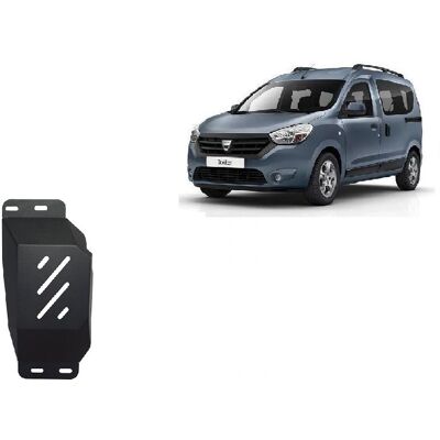 Dacia DOKKER - Kovová ochranná clona motoru - 2012-2020 Dacia DOKKER - Kovová ochranná clona motoru - 2012-2020
