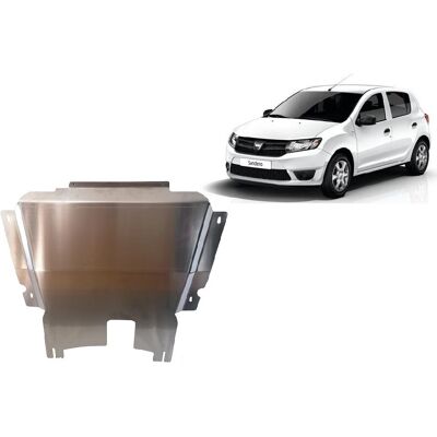 Dacia Sandero 2 Kovové hliníkové ochranné plechové krytí podvozek Dacia Sandero 2 Kovové hliníkové ochranné plechové krytí podvozek