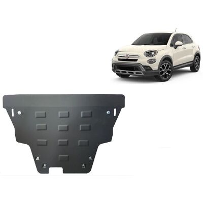 Protezione motore metallizzata Fiat 500X - Protegge motore & altro Protezione motore metallizzata Fiat 500X - Protegge motore & altro