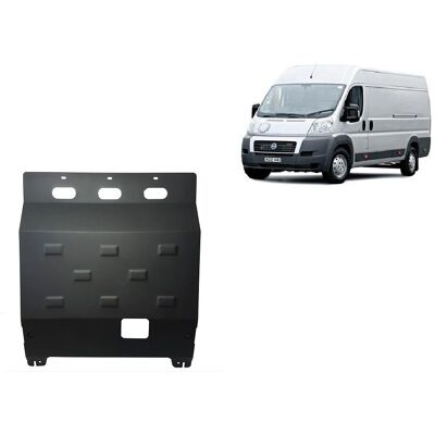 Metaalkleurige motorkap voor Fiat Ducato - Engine Guard Metaalkleurige motorkap voor Fiat Ducato - Engine Guard