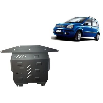 Scudo motore metallizzato Fiat Panda - Protegge motore, radiatore Scudo motore metallizzato Fiat Panda - Protegge motore, radiatore