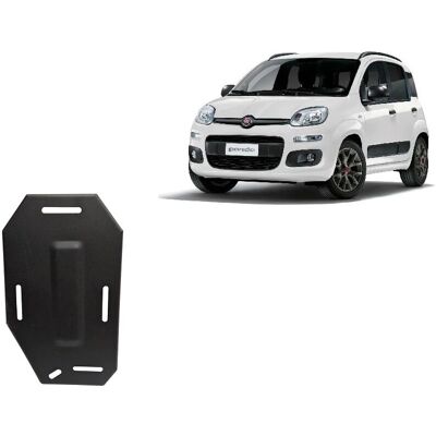 Piastra protezione differenziale posteriore in metallo Fiat Panda 4x4 - 2011-2025 Piastra protezione differenziale posteriore in metallo Fiat Panda 4x4 - 2011-2025
