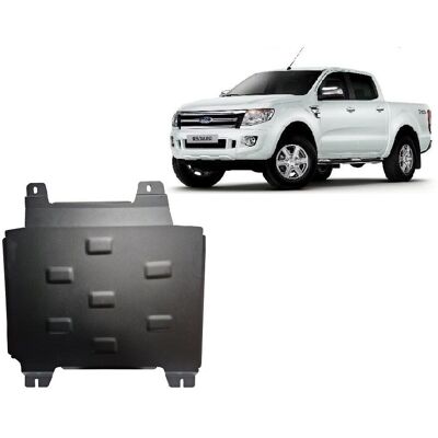Ford Ranger Metallic Transfer Case Guard - Vehicle Protection Ford Ranger Metallic Transfer Case Guard - Vehicle Protection