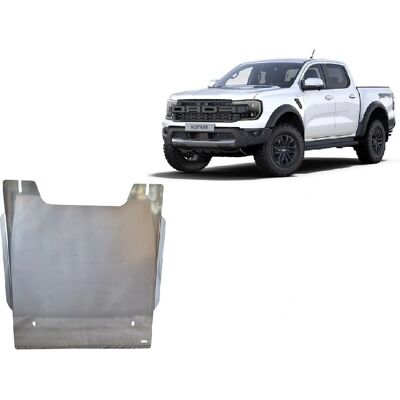 Ford Ranger Raptor Aluminium Metalic Underbody Protection - 2023-2025 Ford Ranger Raptor Aluminium Metalic Underbody Protection - 2023-2025