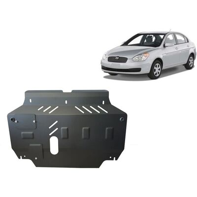 Scudo sottoscocca metallico per Hyundai Accent - Car Underbody Shield Scudo sottoscocca metallico per Hyundai Accent - Car Underbody Shield