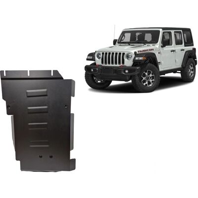 Jeep Jeep Wrangler Metallic Versnellingsbakbeschermplaat - 2017-2025 Jeep Jeep Wrangler Metallic Versnellingsbakbeschermplaat - 2017-2025