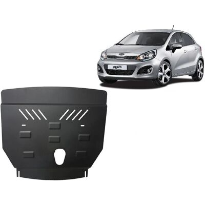 Kia Rio 3 Metallischer Motor Schutz - Schutz für Motor, Getriebe - 2011-2017 Kia Rio 3 Metallischer Motor Schutz - Schutz für Motor, Getriebe - 2011-2017