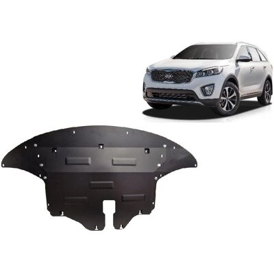Kia Sorento Metallischer Motorbügelschutz - Schützt Motor, Kühler, Getriebe Kia Sorento Metallischer Motorbügelschutz - Schützt Motor, Kühler, Getriebe