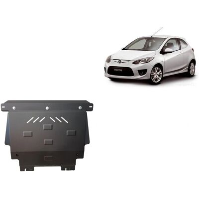 Mazda 2 Metallischer Motorabschluss - Schützt Motor, Kühler und mehr Mazda 2 Metallischer Motorabschluss - Schützt Motor, Kühler und mehr