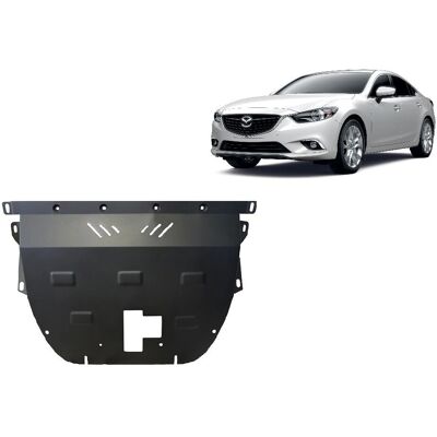 Mazda 6 Metallischer Motorenschutz - Schützt Motor, Getriebe, Kühler Mazda 6 Metallischer Motorenschutz - Schützt Motor, Getriebe, Kühler