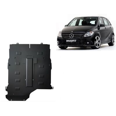 Scudo inferiore metallico per Mercedes B-Class - Protezione veicolo Scudo inferiore metallico per Mercedes B-Class - Protezione veicolo