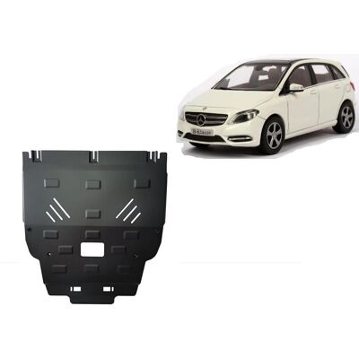 Mercedes B-Klasse W246 Stahl Motorabdeckung - Motor Schutz Mercedes B-Klasse W246 Stahl Motorabdeckung - Motor Schutz