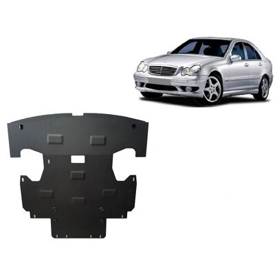 Mercedes C-Klasse Metallischer Motor Schutz - Schutz für Motor und Kühler Mercedes C-Klasse Metallischer Motor Schutz - Schutz für Motor und Kühler