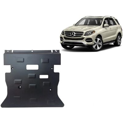 Mercedes GLE X166 Metallischer Motor Schutz - Motorabdeckung Mercedes GLE X166 Metallischer Motor Schutz - Motorabdeckung
