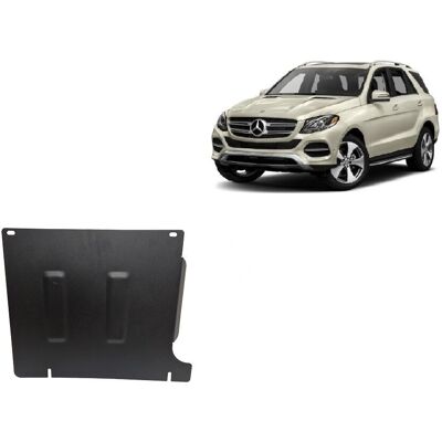Mercedes GLE X166 Metallic Transmission Guard - 2015-2019 Mercedes GLE X166 Metallic Transmission Guard - 2015-2019