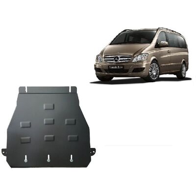 Mercedes Viano W639 Metallischer Getriebe-Schutz - 2.2 D 4x2 Mercedes Viano W639 Metallischer Getriebe-Schutz - 2.2 D 4x2