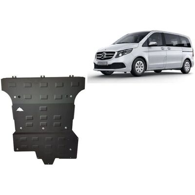Mercedes V-Class W447 2.2 D 4x4 - Piastra protettiva Mercedes V-Class W447 2.2 D 4x4 - Piastra protettiva