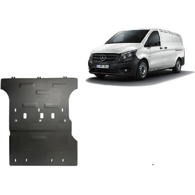 Mercedes V-Klasse W447 2.2 D Metallischer Unterboden-Schutz - Car Underbody Shield Mercedes V-Klasse W447 2.2 D Metallischer Unterboden-Schutz - Car Underbody Shield