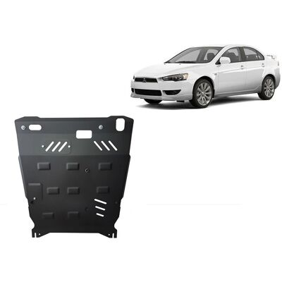 Mitsubishi Lancer Engine Shield - Steel, 2.5mm Thick Mitsubishi Lancer Engine Shield - Steel, 2.5mm Thick