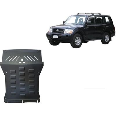Mitsubishi Mitsubishi Pajero Metalen Motor- en Radiatorschild - Motor & Radiator Bescherming Mitsubishi Mitsubishi Pajero Metalen Motor- en Radiatorschild - Motor & Radiator Bescherming