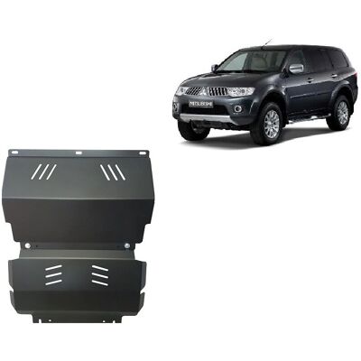 Mitsubishi Pajero Sport Metallic Engine and Radiator Guard - Engine and Radiator Protection Mitsubishi Pajero Sport Metallic Engine and Radiator Guard - Engine and Radiator Protection