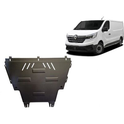 Nissan NV300 Metallic Car Skid Plate - Protects engine, gearbox, radiator Nissan NV300 Metallic Car Skid Plate - Protects engine, gearbox, radiator