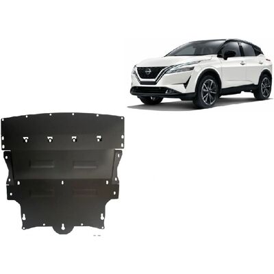 Nissan Qashqai J12 Metallic Car Skid Plate - Car Part Nissan Qashqai J12 Metallic Car Skid Plate - Car Part