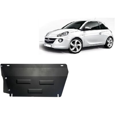 Opel Adam Metallic Engine Guard - Protects motor and gearbox Opel Adam Metallic Engine Guard - Protects motor and gearbox