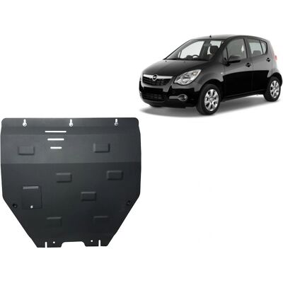 Scudo Motore Metallizzato Opel Agila - Car Motor Shield Scudo Motore Metallizzato Opel Agila - Car Motor Shield