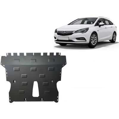 Opel Astra K Metallic Engine Shield - Protects engine, radiator, gearbox Opel Astra K Metallic Engine Shield - Protects engine, radiator, gearbox