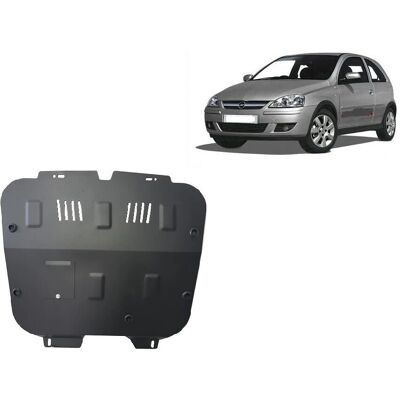 Opel Corsa C Metallic Engine Splash Shield - Engine Part Opel Corsa C Metallic Engine Splash Shield - Engine Part