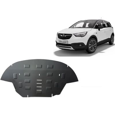 Opel Crossland X Metallischer Unterfahrschutz - Auto Schutz Opel Crossland X Metallischer Unterfahrschutz - Auto Schutz