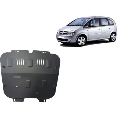 Opel Meriva A Metallic Engine Splash Shield - Engine Protection Opel Meriva A Metallic Engine Splash Shield - Engine Protection