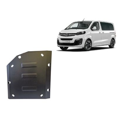 Scudo serbatoio AdBlue in acciaio per Opel Zafira Life - Protezione sottoscocca Scudo serbatoio AdBlue in acciaio per Opel Zafira Life - Protezione sottoscocca