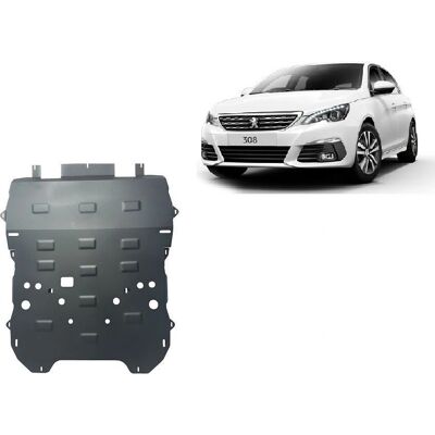 Ocelový kryt karoserie Peugeot 308 - Chrání motor, chladič Ocelový kryt karoserie Peugeot 308 - Chrání motor, chladič