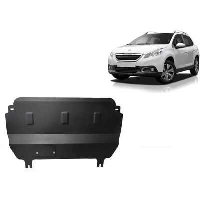 Scut motoric metalic Peugeot 2008 - Protecție auto Scut motoric metalic Peugeot 2008 - Protecție auto
