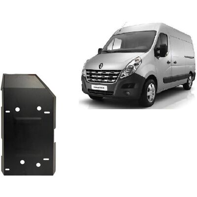 Renault Master Metalic AdBlue Tank Guard - Car Part Protection Plate Renault Master Metalic AdBlue Tank Guard - Car Part Protection Plate