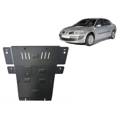 Renault Megane 2 Metallic Engine Splash Shield - Engine Splash Shield Renault Megane 2 Metallic Engine Splash Shield - Engine Splash Shield