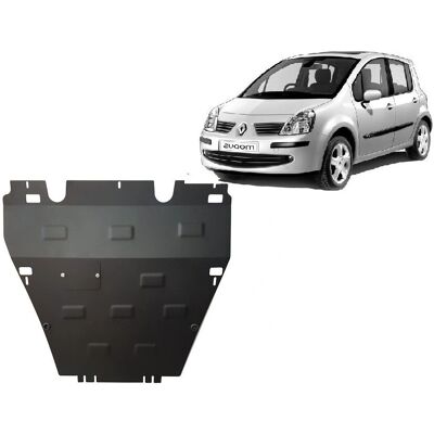 Renault Modus Metallic Engine Guard - Protects motor and gearbox Renault Modus Metallic Engine Guard - Protects motor and gearbox