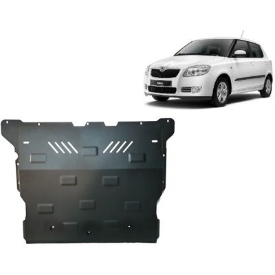 Skoda Fabia 2021-2025 Metallischer Motor Schutz Skoda Fabia 2021-2025 Metallischer Motor Schutz