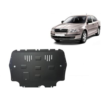 Skoda Octavia Sottoscocca Metallizzato - Protezione Motore Skoda Octavia Sottoscocca Metallizzato - Protezione Motore